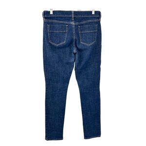 OLD NAVY SWEETHEART SKINNY DENIM BLUE JEANS MID RISE - SIZE 6